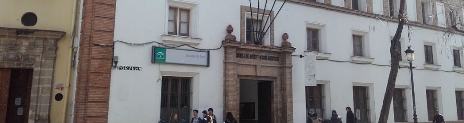 Los daños en la cubierta de la Escuela de Arte de Jerez