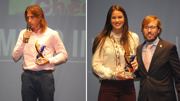 José Carlos «Checa» y Luisa G. Toro, reconocidos como los mejores deportistas del año en Dos Hermanas