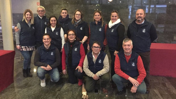 Voluntarios de la cabalgata