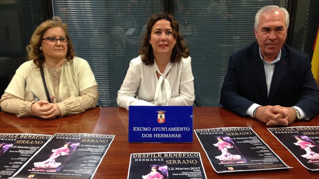 Paqui Serrano, Rosario Sánchez y Juan Sánchez