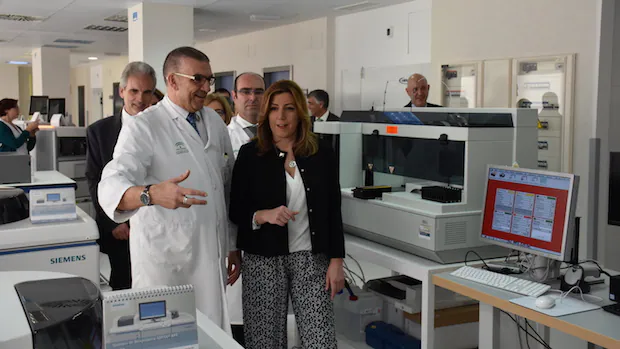Susana Díaz inaugura el nuevo Hospital de la Serranía de Ronda / J. J. M.