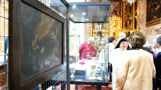 La iglesia del convento de Madre de Dios se ha convertido en sala de exposiciones