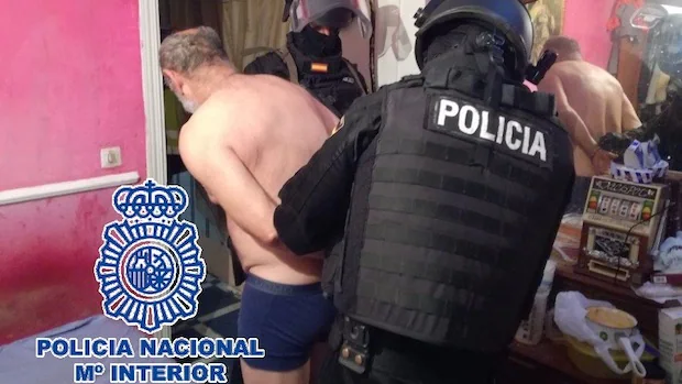 Una de las detenciones practicadas por la Policía Nacional / ABC