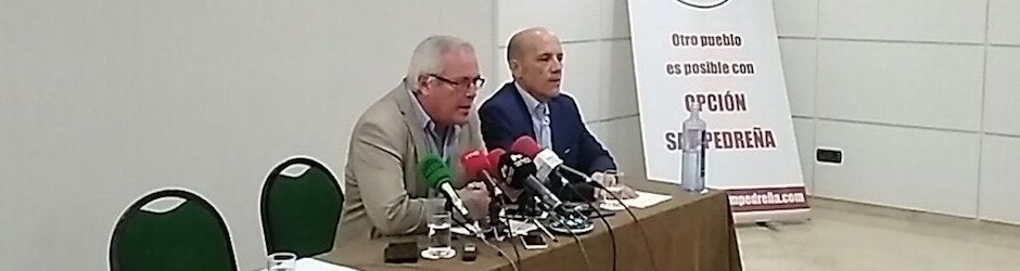 Rafael Piña y Manuel Osorio presiden la reunión de OSP / ABC