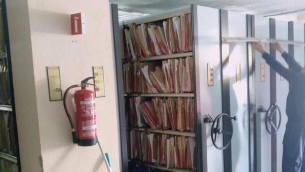Roturas de tuberías y goteras en un hospital de Huelva