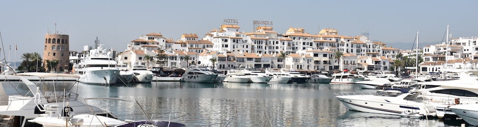 Vista de Puerto Banús