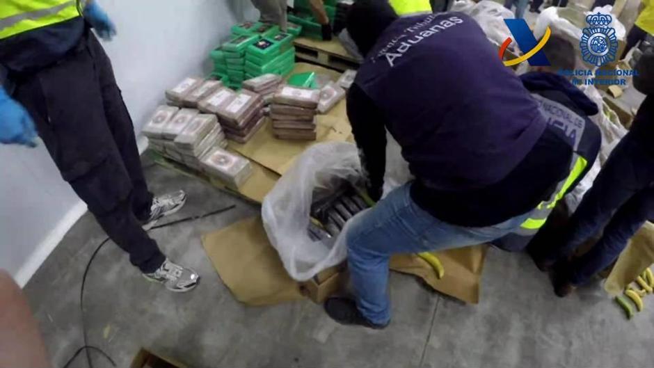 Decomisan casi nueve toneladas de cocaína en Algeciras