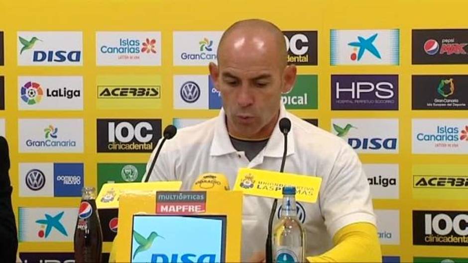 Paco Jémez: "La situación nos ha podido"