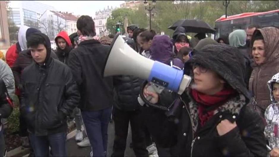 Miles de personas se manifiestan en Burgos contra la violencia machista