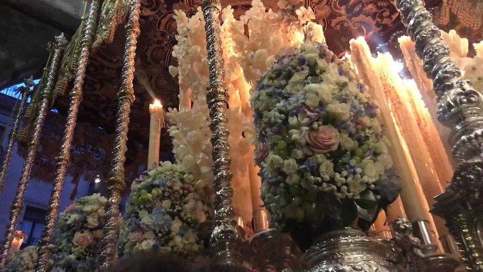 Los Gitanos. Virgen de las Angustias entrando en la Anunciación