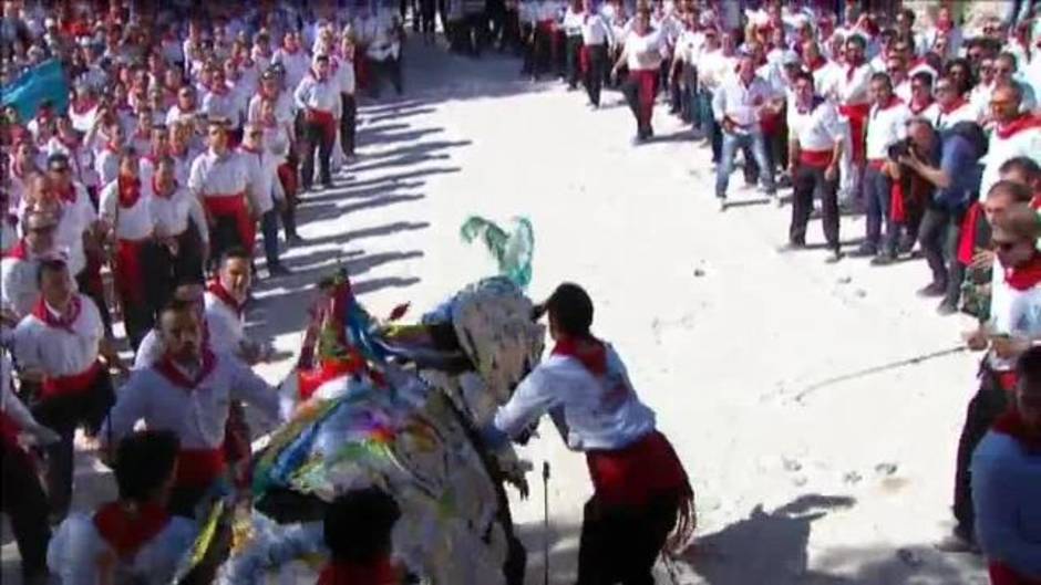 Caravaca inicia sus fiestas con el tradicional concurso de caballos a pelo