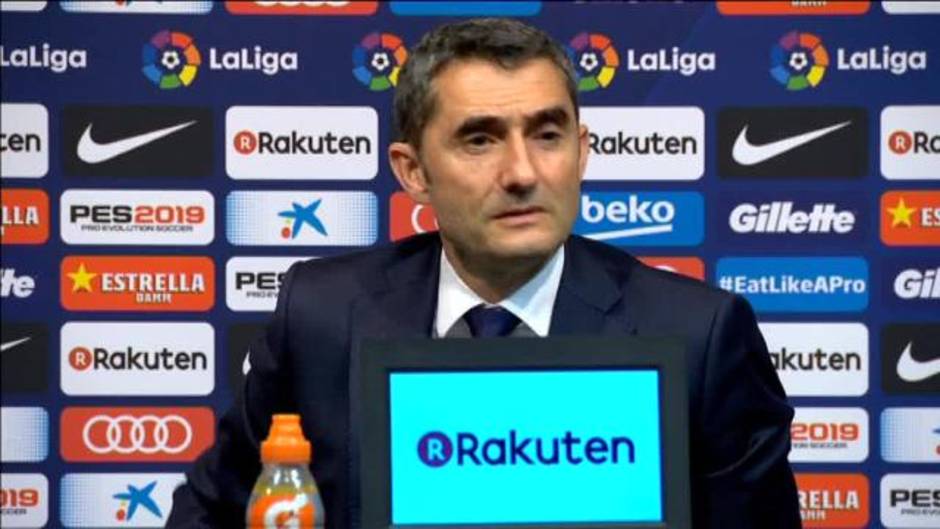 Valverde: "No creo que la jugada de Sergi Roberto sea para expulsión"