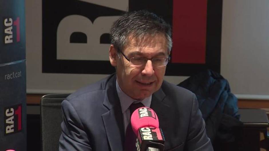 Bartomeu: "Creo que nuestros futbolistas habrían hecho el pasillo"