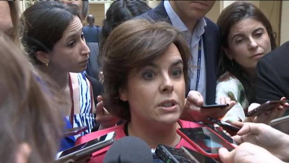 Santamaría: "La ley de presidencia es el último punto de agonía a la que algunos quieren someter a las instituciones catalanas"