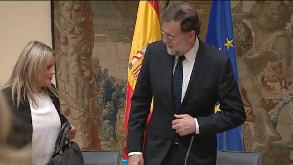 Reunión en la Moncloa entre las víctimas del terrorismo de ETA y Mariano Rajoy