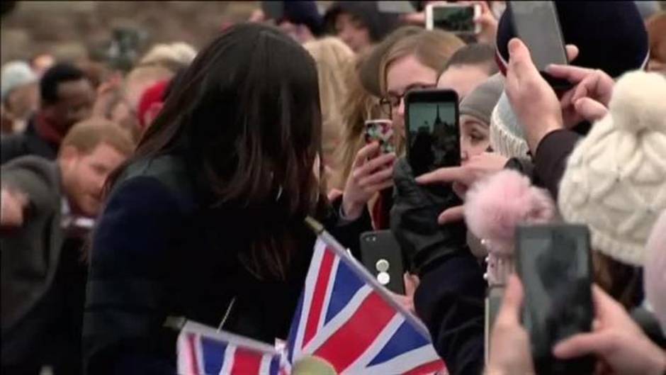 Ensayo de la fututa boda de Harry y Meghan