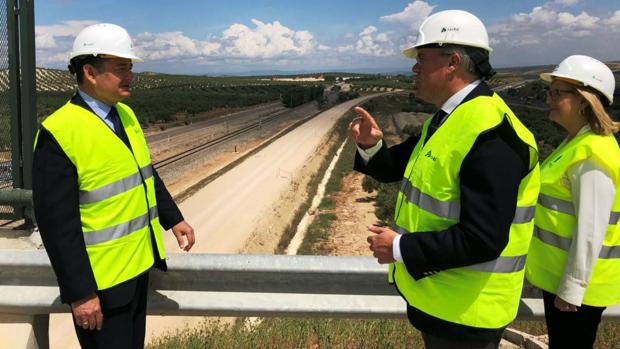 Las obras del tramo de alta velocidad Grañeña-Jaén concluirán en 2019