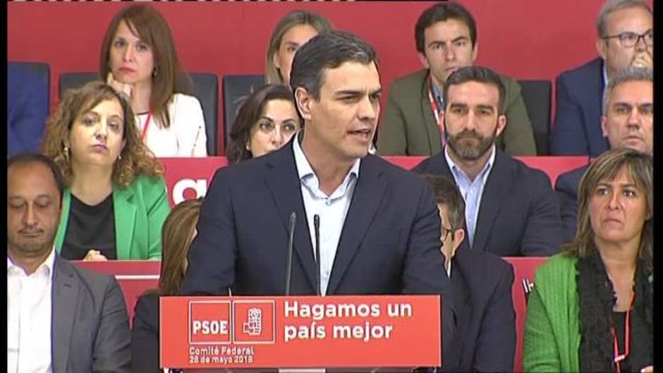 Sánchez especifica su hoja de ruta: "Moción de censura, estabilidad y elecciones"