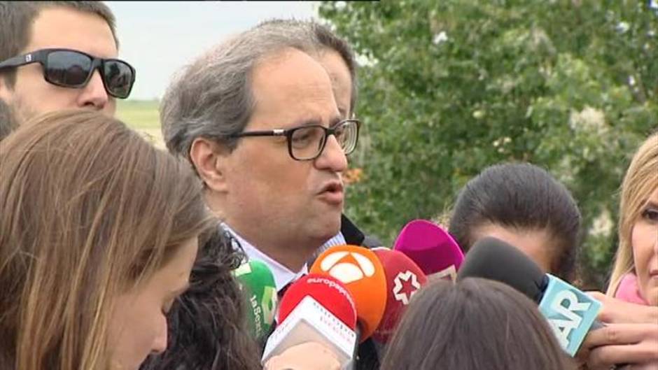 Torra insta a Sánchez a reunirse "urgentemente" y saber "con qué PSOE nos vamos a encontrar finalmente"