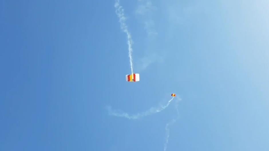 Así han sido las espectaculares acrobacias del Ejército del Aire en San Javier