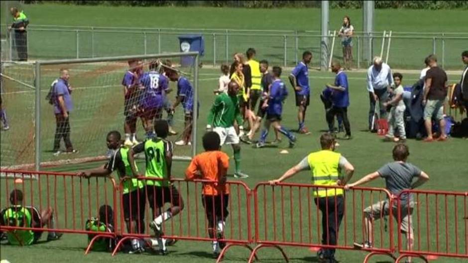 Amberes celebra su segundo torneo de fútbol en honor al Día de los Refugiados