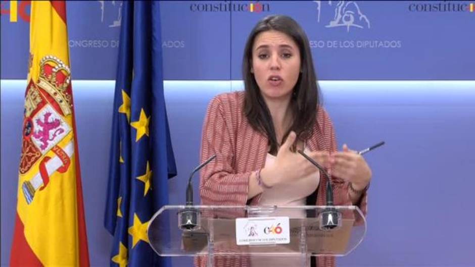 Irene Montero dice que Sánchez estaba al tanto de la entrevista de Iglesias con Cuixart en Soto del Real