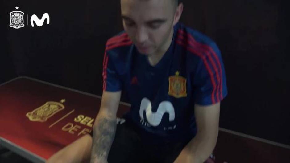 Aspas vivió su gol con incertidumbre por la espera del VAR