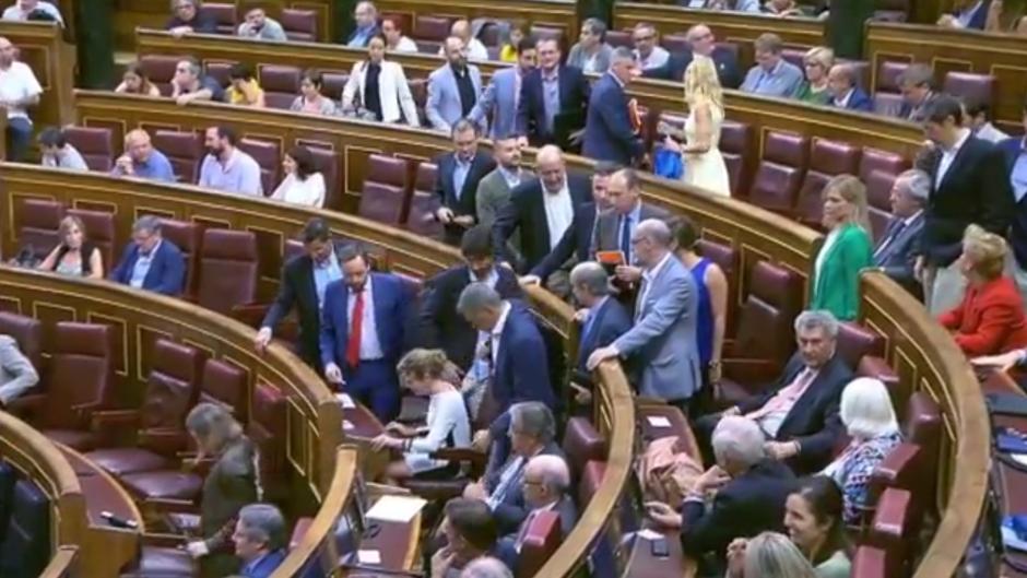 Ciudadanos abandona el Congreso antes de la votación para renovar la cúpula de RTVE