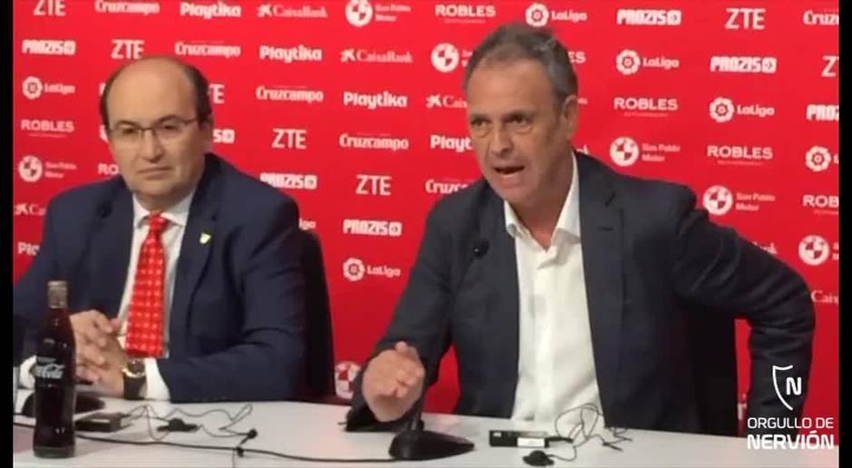 Caparrós, sobre Vaclik: "Le han hablado maravillas de nosotros"