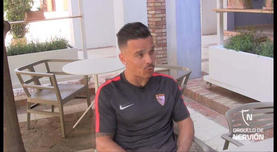 Roque Mesa admite que Lenglet es muy bueno y que el Barcelona lo quiere