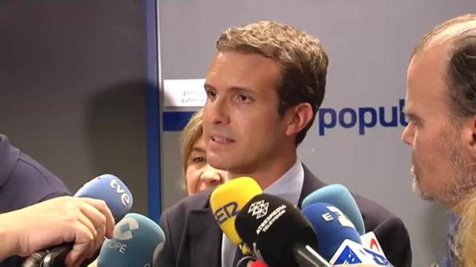 Casado dice que si llega a ser presidente del PP "no va a tolerar este tipo de humillaciones"