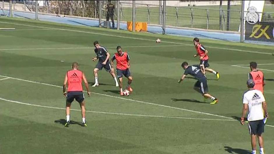 El Real Madrid ha vuelto a los entrenamientos en Valdebebas