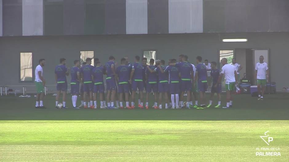 Entrenamiento del Betis del martes 24 de julio