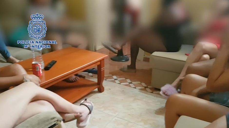 Vídeo: así malvivían unas mujeres obligadas a prostituirse 22 horas al día en Alicante