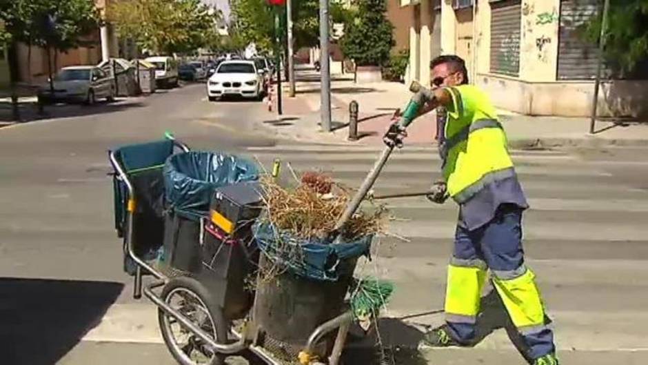 Las temperaturas extremas complican la labor a muchos trabajadores