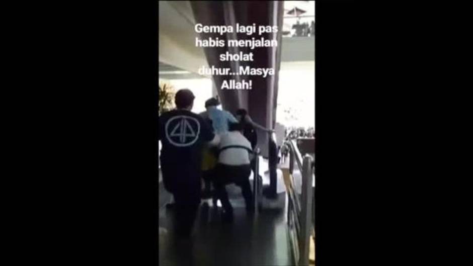 Nuevo terremoto de magnitud 5,9 en la isla de Lombok (Indonesia)