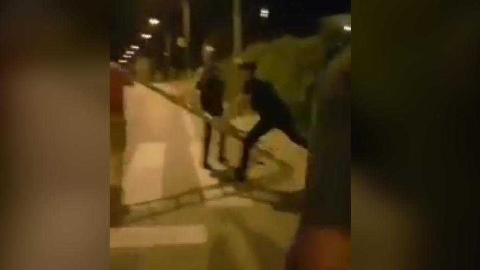 Enfrentamientos por los símbolos independentistas en Verges