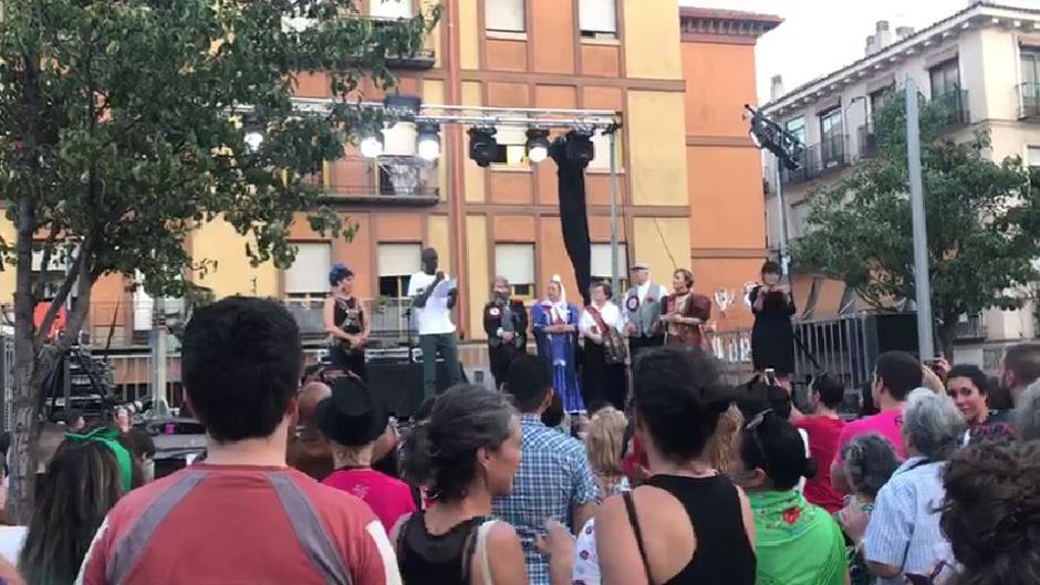 Indignación policial con el pregón antisistema en las fiestas de San Cayetano