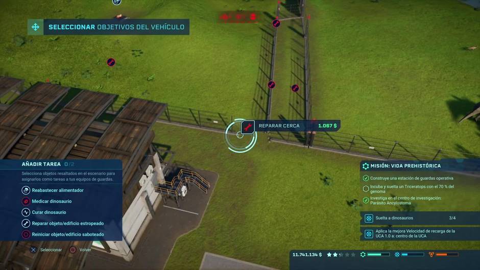 Probamos el videojuego Jurassic World Evolution