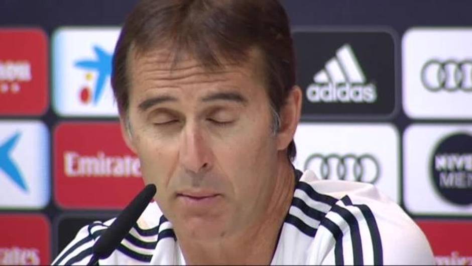 Lopetegui no aclara el futuro de la portería del Madrid