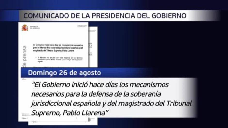 El Gobierno inicia la defensa del juez Llarena en Bélgica después de haberse negado a asumir la misma