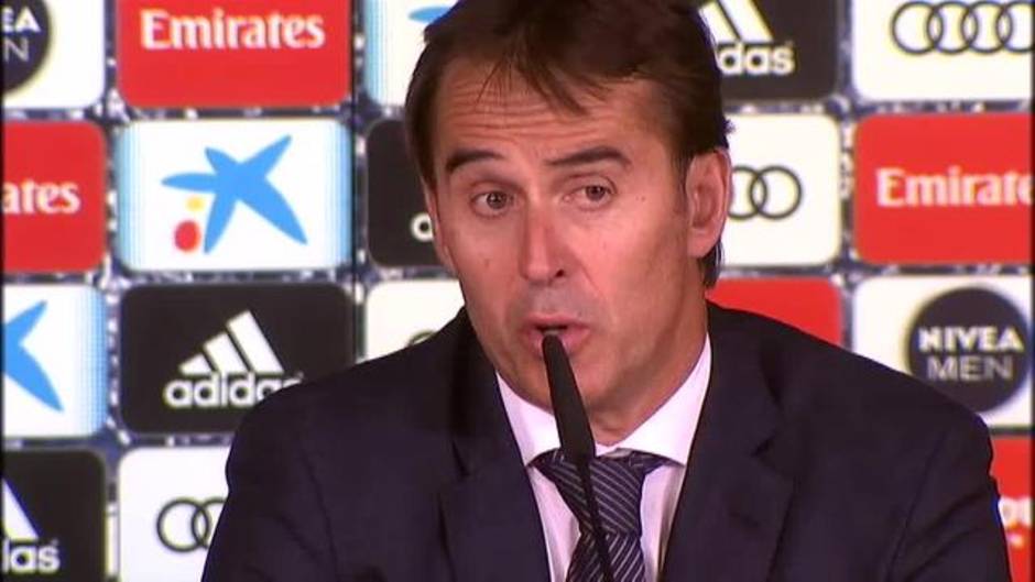 Lopetegui: "El gol es responsabilidad de todo el equipo"
