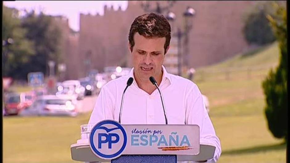 Casado anuncia una "ley de concordia" para derogar la "innecesaria" ley de Memoria Histórica