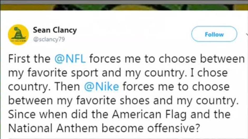 Polémica en Estados Unidos por la última campaña de Nike