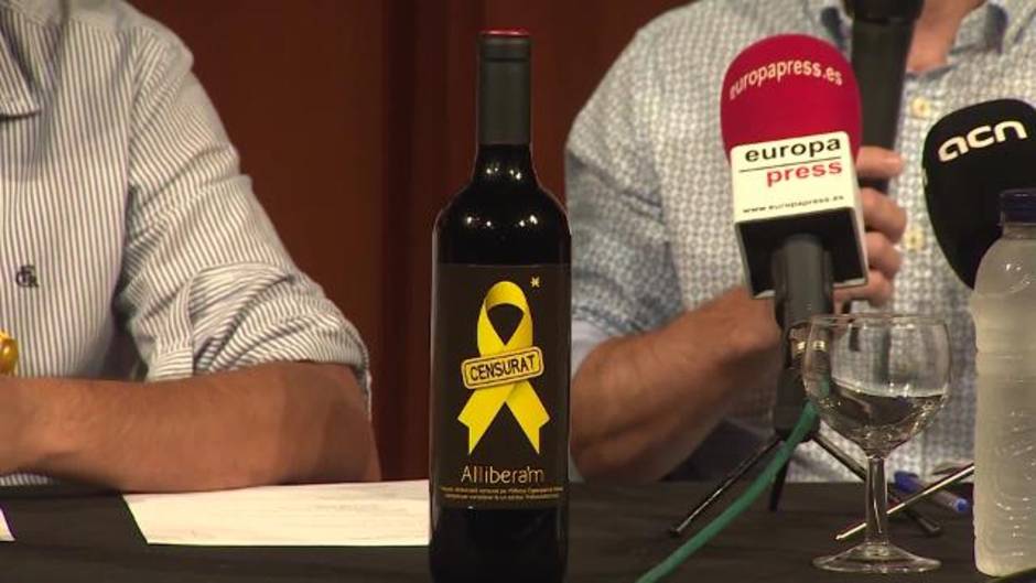 'Allibera'm', un vino para ayudar familias presos soberanistas