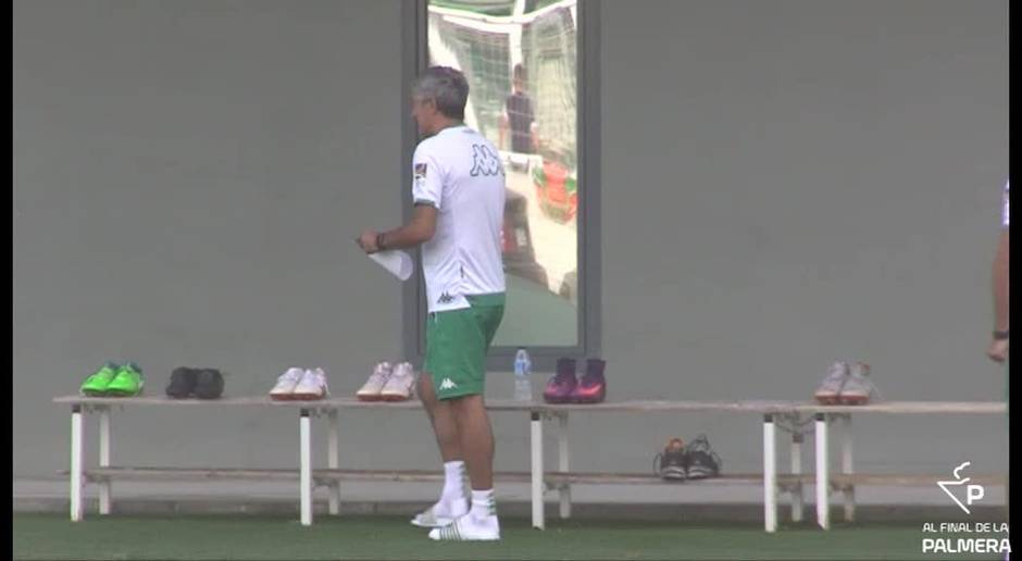 El papel de Setién en el entrenamiento del Betis