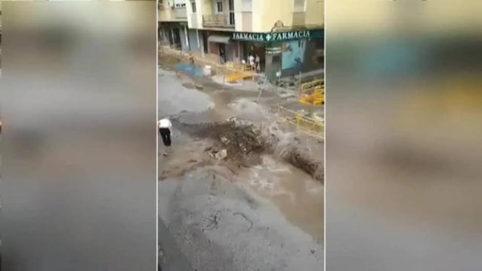 La gota fría deja lluvias torrenciales en el este peninsular