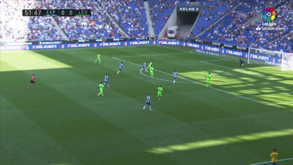 LaLiga Santander (J4): Resumen y gol del RCD Espanyol 1-0 Levante UD