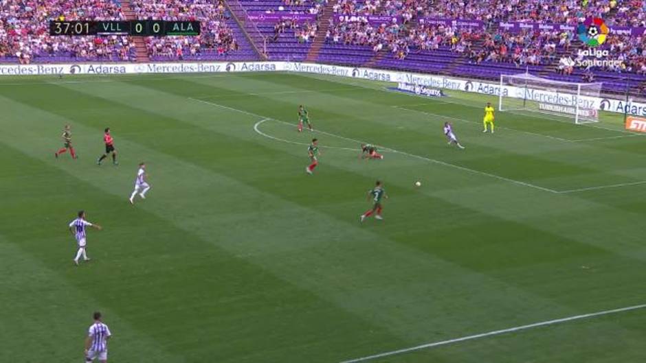 Jornada 4. Corte de Laguardia en el Real Valladolid, 0 - Alavés, 1