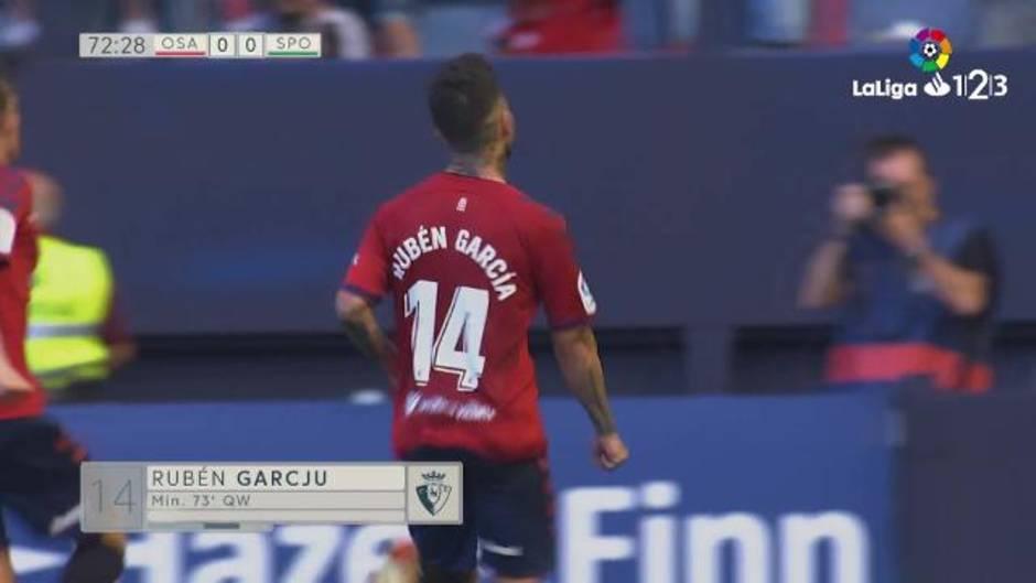 LaLiga123 (J6): Resumen y gol del Osasuna 1-0 Sporting